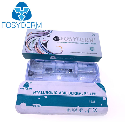 Massage facial de gel d'acide hyaluronique de Fosyderm l'anti ride l'injection cutanée de remplisseurs