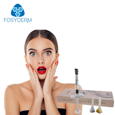 Croisez le remplisseur cutané lié 2ml d'acide hyaluronique cutané injectable de remplisseur de Fosyderm pour le visage